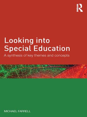 cover image of Looking into Special Education